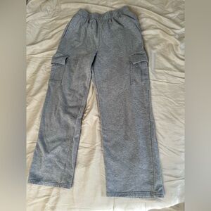 Gray Track Pants